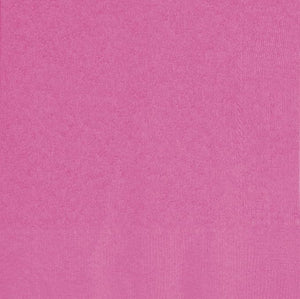 Solid Luncheon Napkins | Hot Pink Color Theme | 50ct, Pack of 50