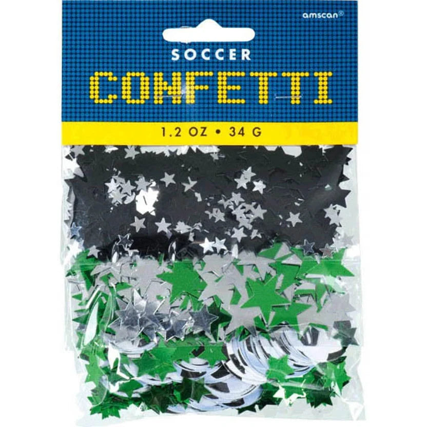 3D Soccer Confetti