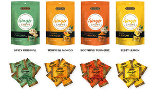 Bali's Best Ginger Chews - Spicy Original Ginger Flavor, 5.08oz Bag
