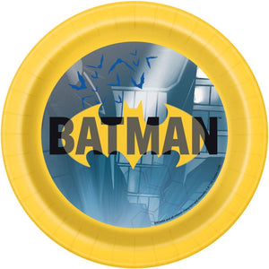 Batman 7″ Paper Plates 8ct