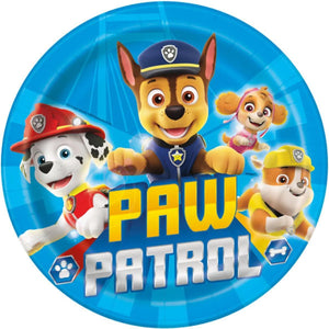 Paw Patrol Dinner Plates 9 inches 8 per package