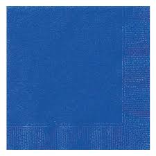 Solid Luncheon Napkins | Royal Blue | Pack of 50