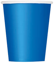 9oz Royal Blue Paper Cups, 14ct (31476)