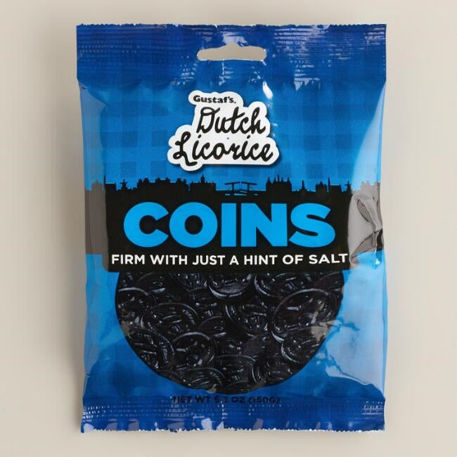 Gustaf’s Dutch Licorice Coins