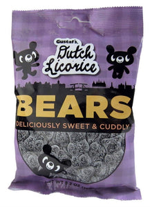 Gustaf’s Dutch Licorice Sugared Bears