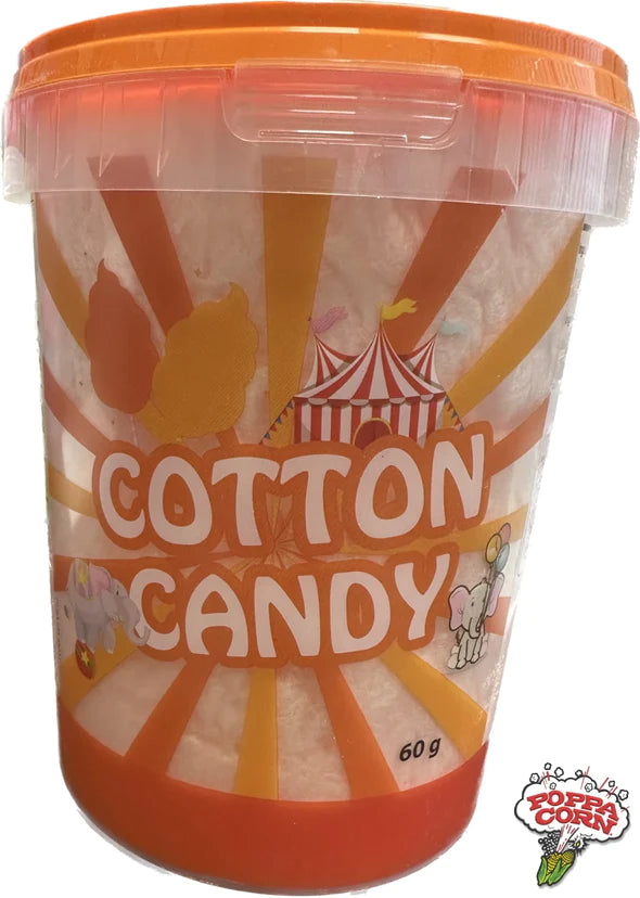 Orange Cotton Candy Tub