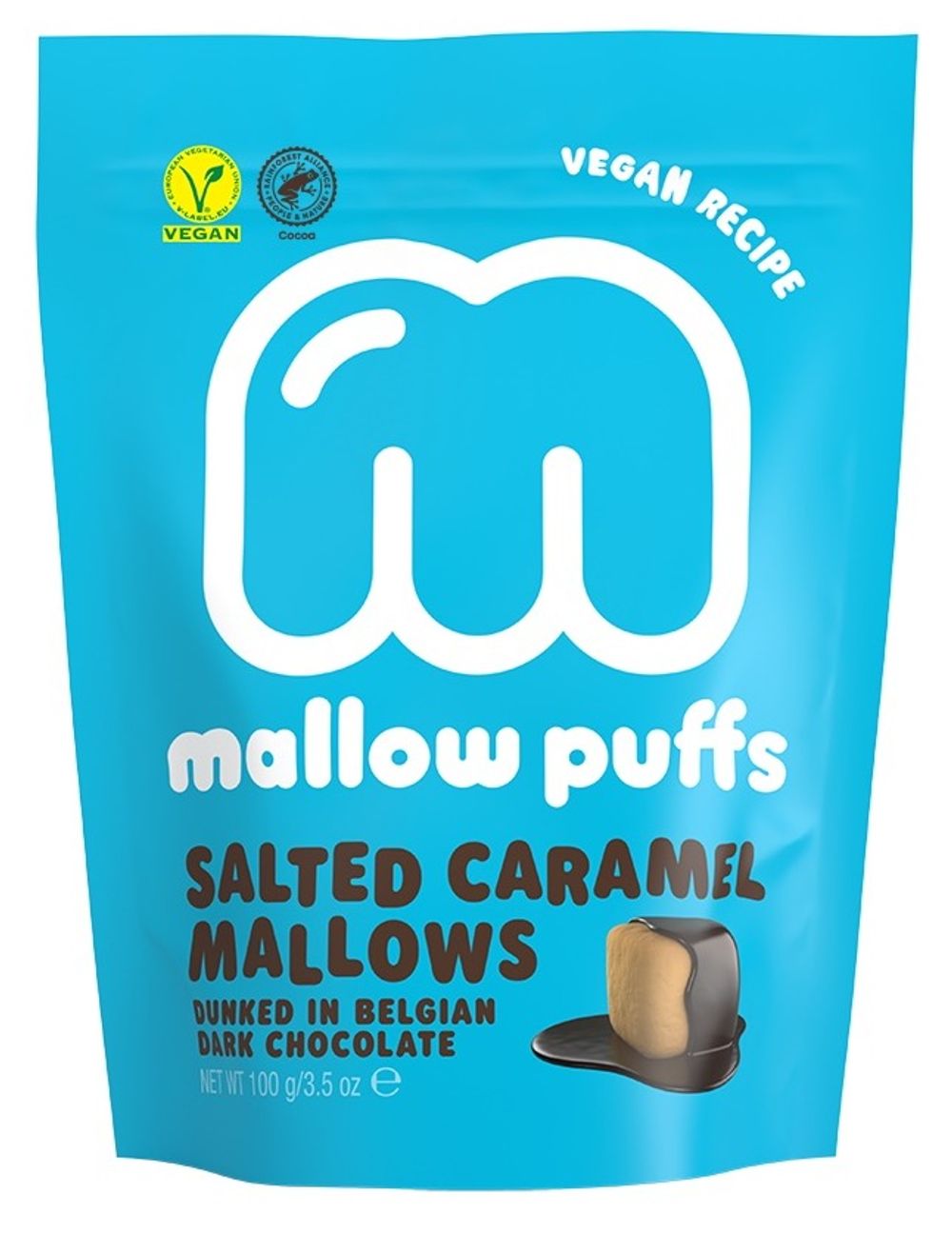 Mallow Puffs - Salted Caramel & Dark Chocolate