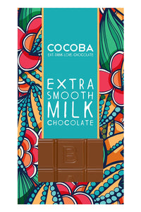 Cocoba Extra Smooth Milk Chocolate Bar
