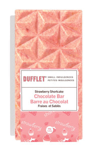 Dufflet Strawberry Shortcake White Chocolate Bar