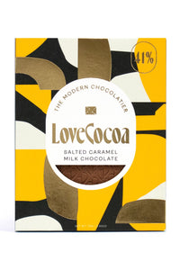 Love Cocoa Salted Caramel Milk Chocolate Bar