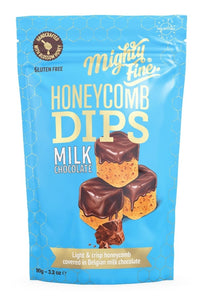 Mighty Fine Milk Chocolate Honeycomb Dips