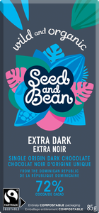 Seed & Bean  Dark Chocolate 72% Bar