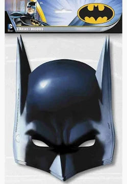 Batman paper masks, 8 per package