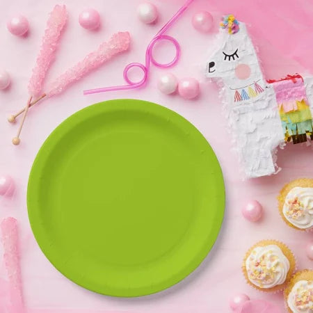 Lime Green Lunch Plates, 16ct (31424)
